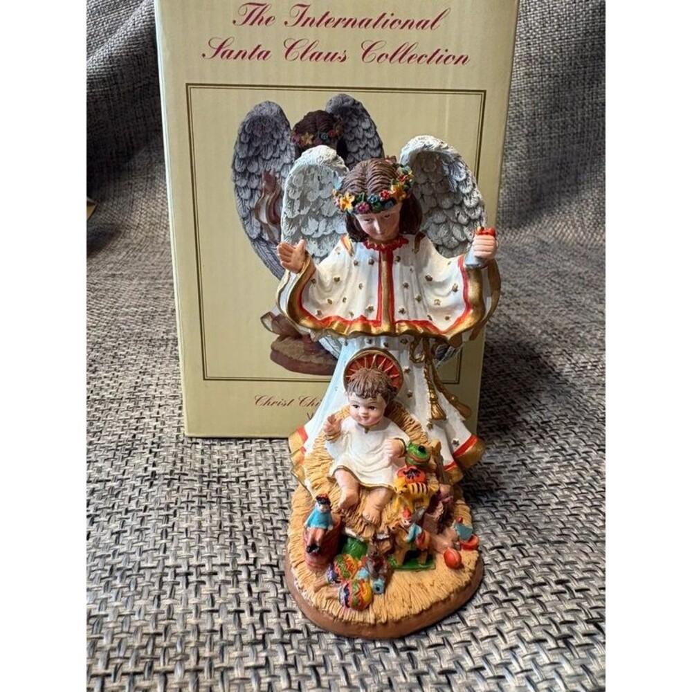 "Christ Child with Angel" (Venezuela) The International Santa Claus Collection